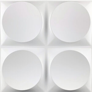 Panel PVC 3D – D027 Blanco